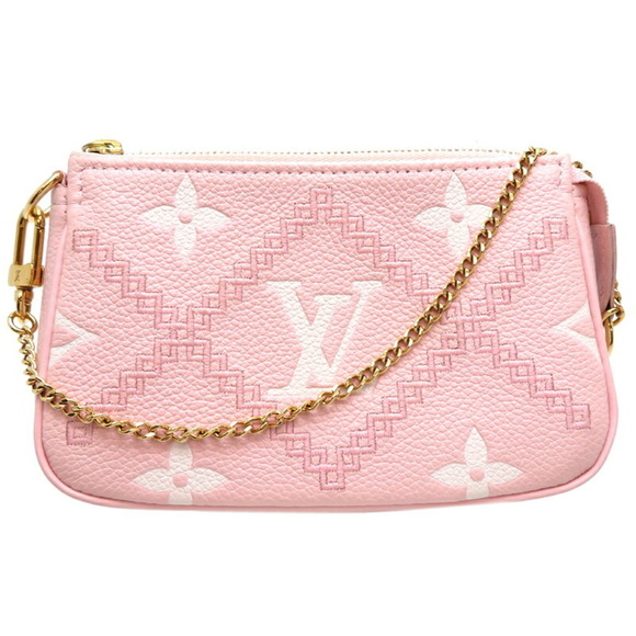 Louis Vuitton Handbags - LOUIS VUITTON Pochette Accessoires Pouch M81140 Monogram Empreinte Rose